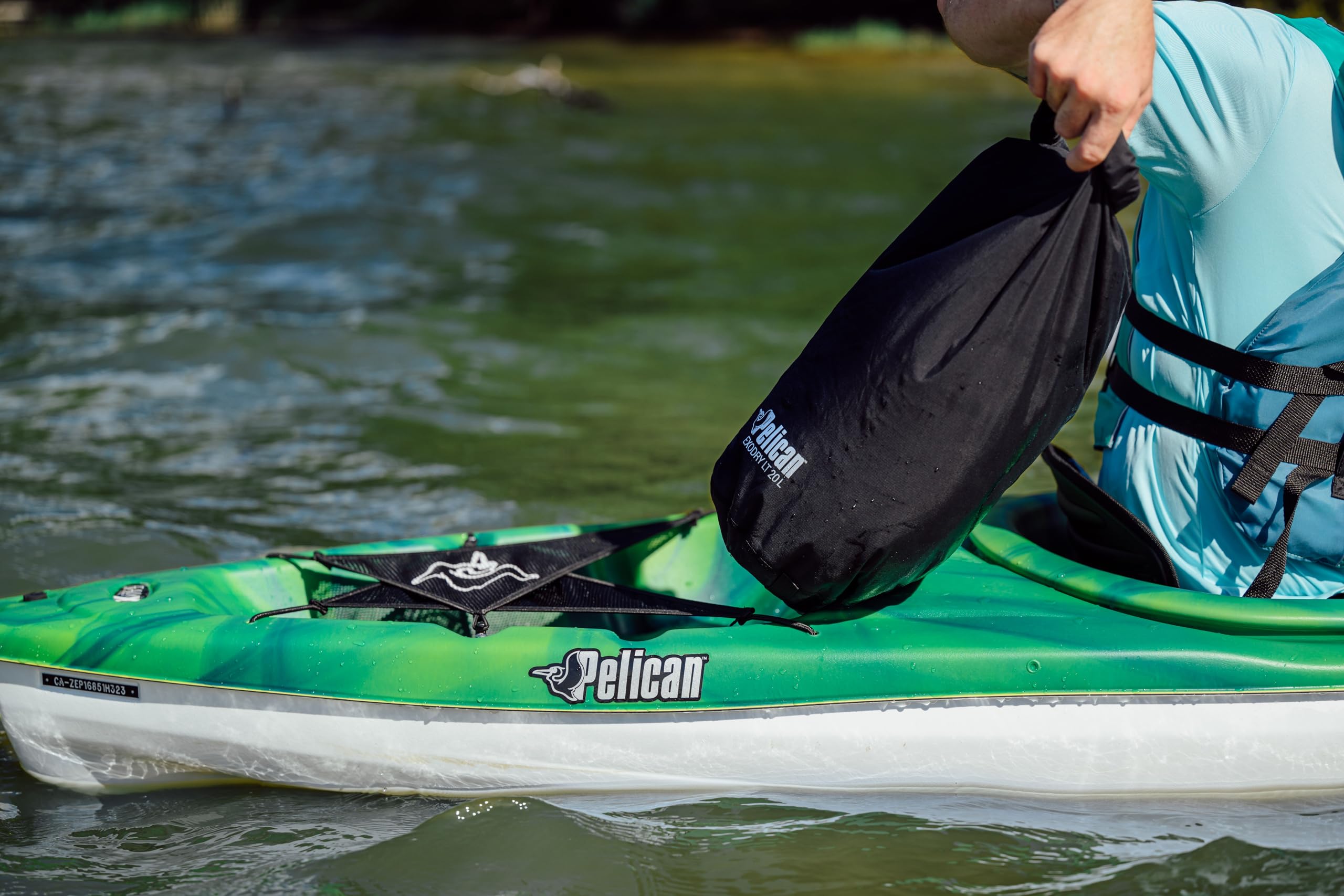 Pelican Argo 100X - Recreational Sit in Kayak - Lightweight Patented Ram-X™ Material - Ergoform™ Seating System - 10 ft - Image 5