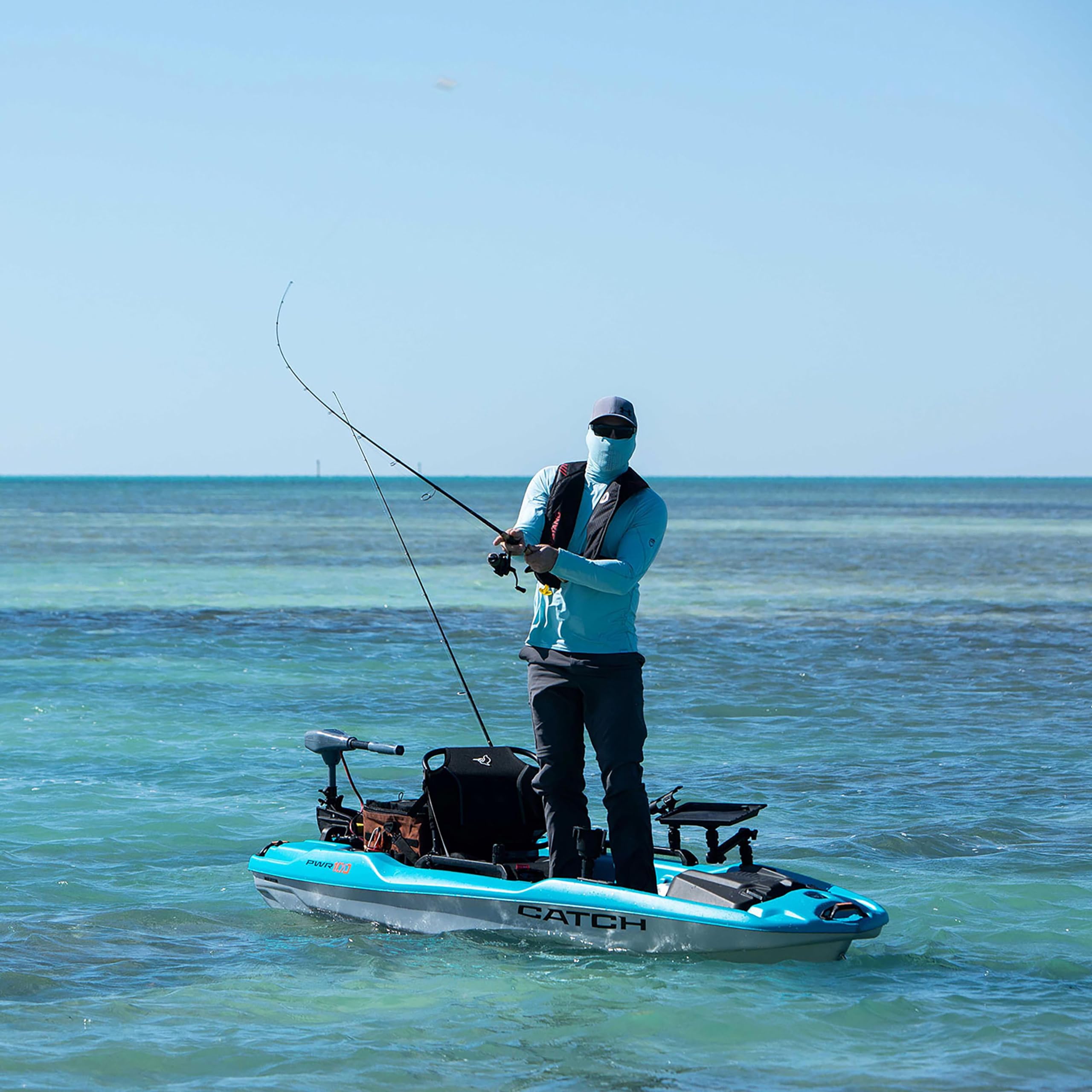 Pelican Catch PWR 100 - Sit-on-Top Fishing Kayak - Ergo360 Seating System - 10 ft - Image 8