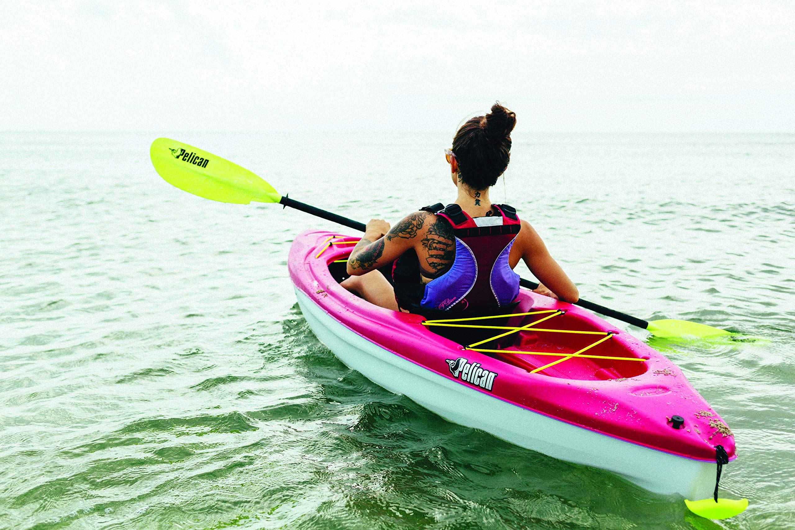 Pelican Kayak Paddle Accessories | Aluminum Shaft with Fiberglass Reinforced Blades | Lightweight, Adjustable Kayaks Paddles | Perfect for Kayaking Boating & Kayak Fishing, 89" - Image 5