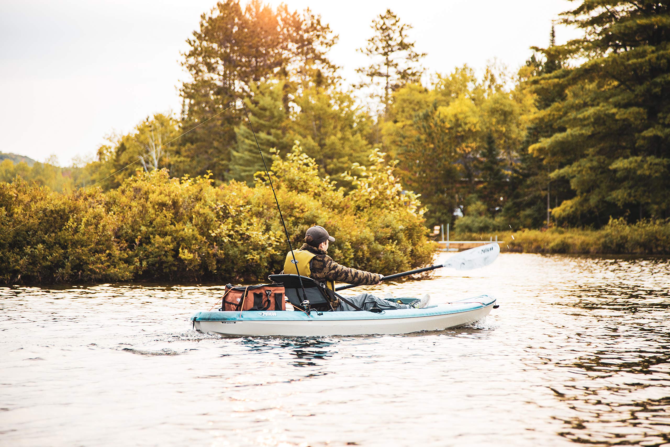 Pelican - Poseidon Angler Paddle - Aluminum Shaft with Reinforced Fiberglass Blades - Lightweight, Adjustable Kayaks Paddles - Perfect for Kayak Fishing - Image 6