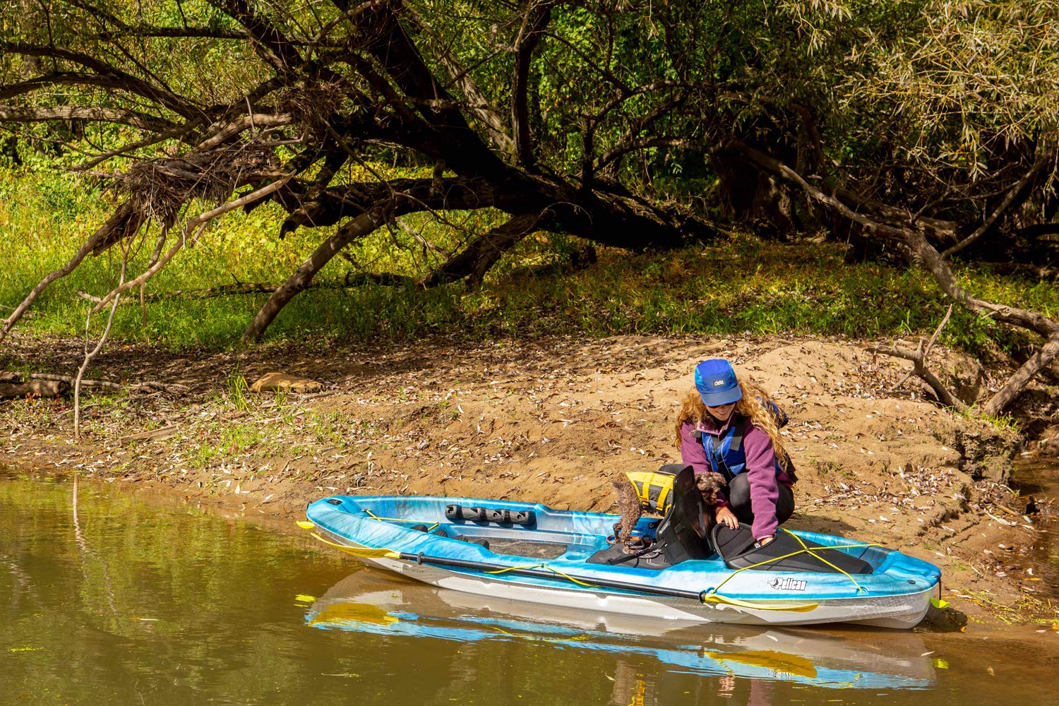 Pelican - Poseidon Paddle - Aluminum Shaft with Reinforced Fiberglass Blades - Lightweight, Adjustable Kayaks Paddles - Perfect for Kayaking Boating - Image 3