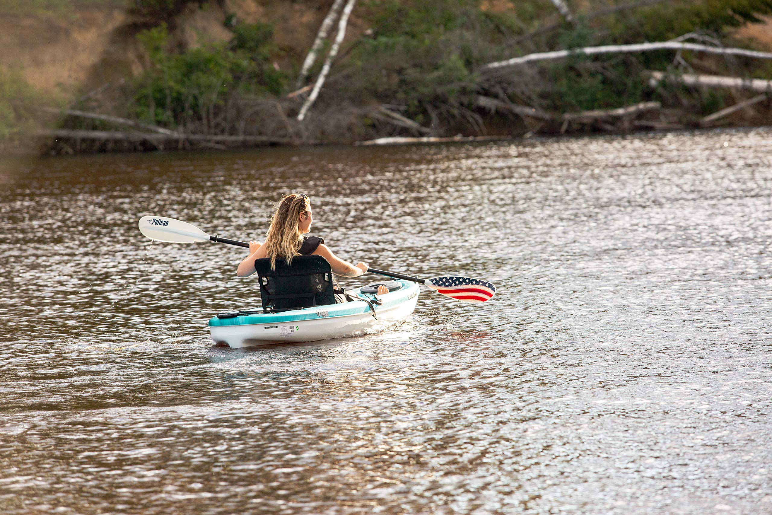 Pelican - Poseidon Paddle - Aluminum Shaft with Reinforced Fiberglass Blades - Lightweight, Adjustable Kayaks Paddles - Perfect for Kayaking Boating - Image 6