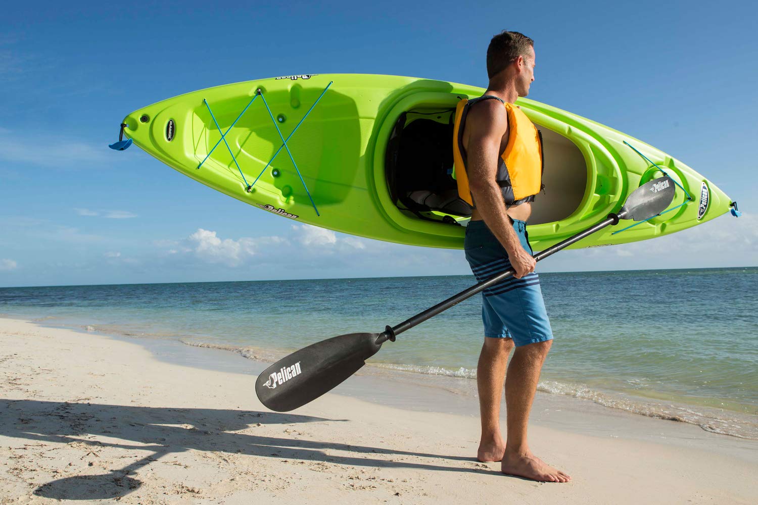 Pelican - Poseidon Paddle - Aluminum Shaft with Reinforced Fiberglass Blades - Lightweight, Adjustable Kayaks Paddles - Perfect for Kayaking Boating - Image 6